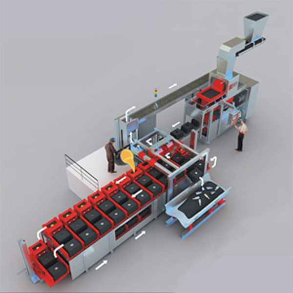 Hunter Linear Mold Handling System: Type III